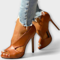 Efigenia-Sandálias ortopédicas de moda com saltos elegantes