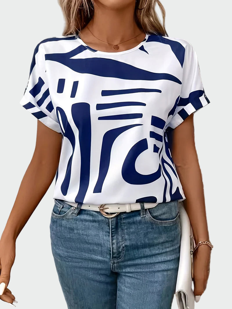 Blusa elegante de verão