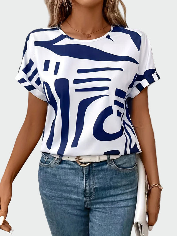 Blusa elegante de verão