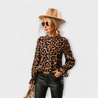 Kayla - Blusa Leopardo