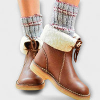 Zeita-Botas impermeáveis com forro de lã