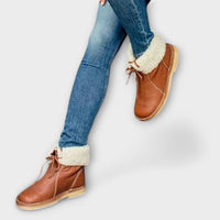 Zeita-Botas impermeáveis com forro de lã