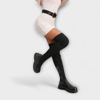 Judita-Botas acima do joelho