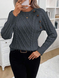 Francisca | Camisola de Malha com Botões