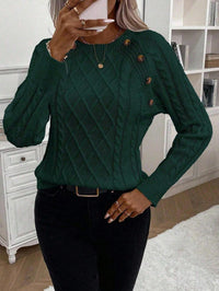 Francisca | Camisola de Malha com Botões