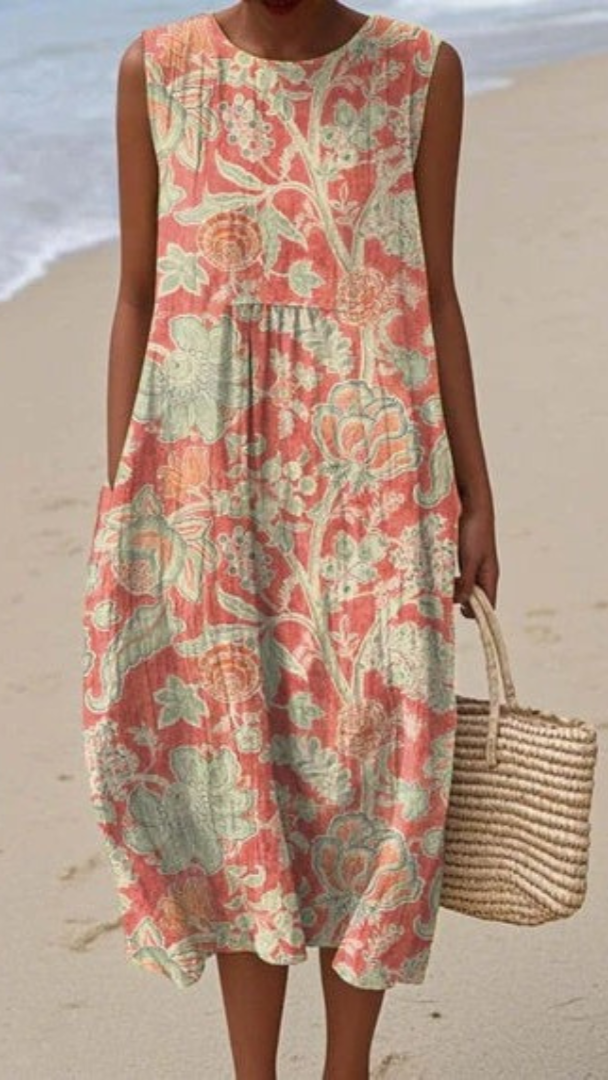 Ellis - Vestido floral vintage