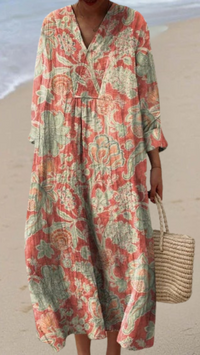 Ellis - Vestido floral vintage