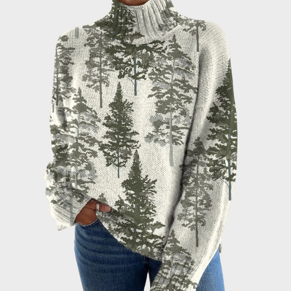 Nádia - Camisola de Malha Artística