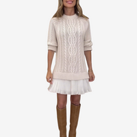Gaely™ – Vestido de Malha com Toque Feminino