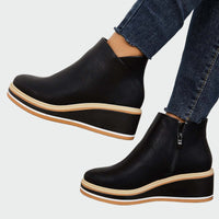 Botins de couro ortopédicos