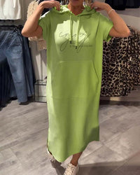 Saskia™ | Vestido casual com capuz