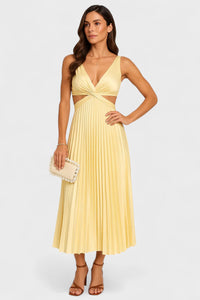 Camilla™ - Vestido Sem Mangas /Midi