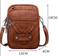 Carice | Bolsa de Couro Vintage Durável e Versátil