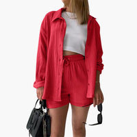 Vitoria | Conjunto de duas peças chique e descontraído