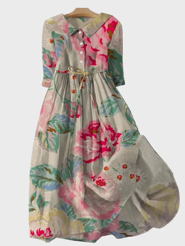Vestido Boêmio Floral