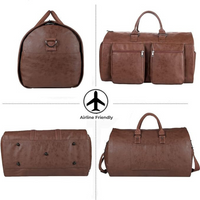 Luna | Bolsa de Viagem Compacta em Couro Sintético