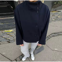 Elise | Casaco Curto Luxuoso de Duplo Abotoamento