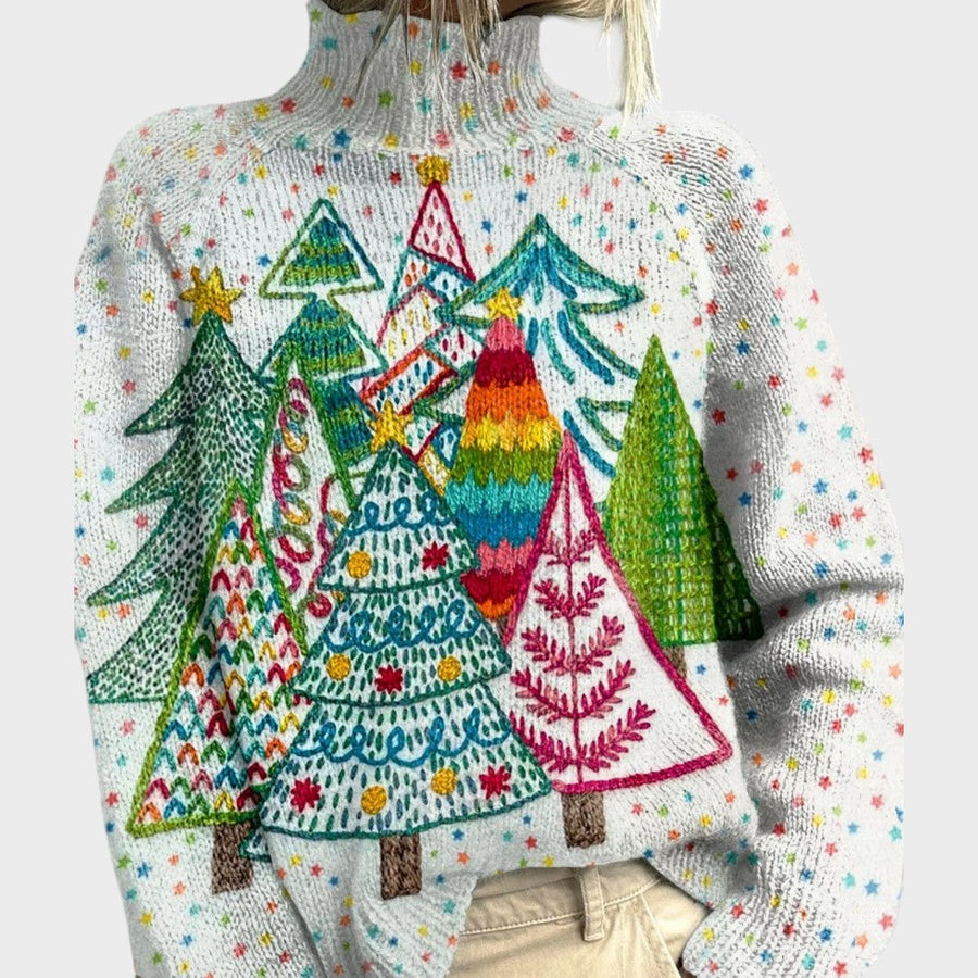 Sara - Camisola de Malha Artística