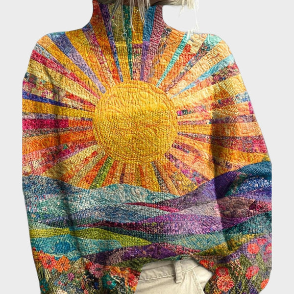 Cláudia - Camisola de Malha Artística