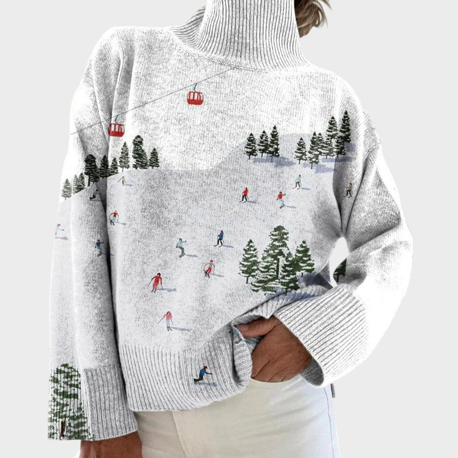 Francisca - Camisola de Malha Artística