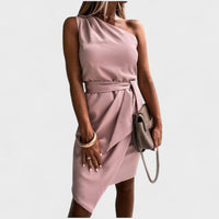 Hannah | Vestido Moderno De Um Ombro Só