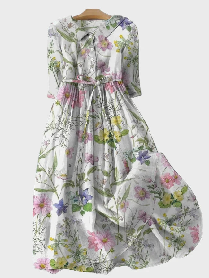 Vestido Parry com Flores