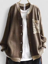 Marcelina | Casaco em Malha com Bolsos