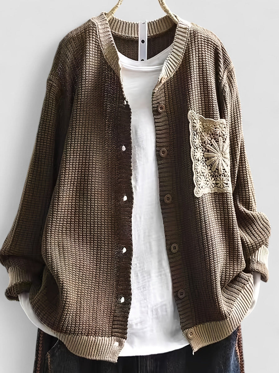 Marcelina | Casaco em Malha com Bolsos