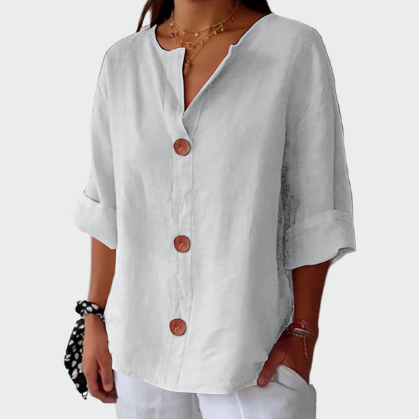 Blusa casual com textura