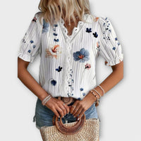 Emily - Blusa com decote em V