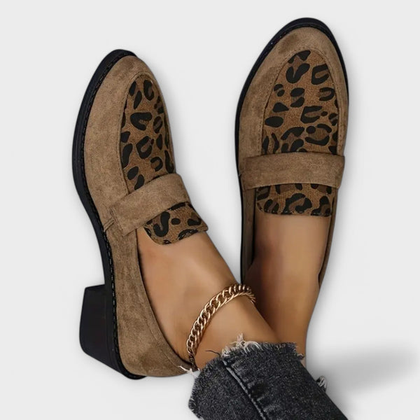 Karla – Sapatos de senhora elegantes com padrão de leopardo
