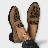 Karla - Sapatos de senhora elegantes com estampado de leopardo