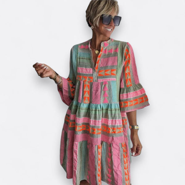 Juliane - Vestido de baloiço com camadas