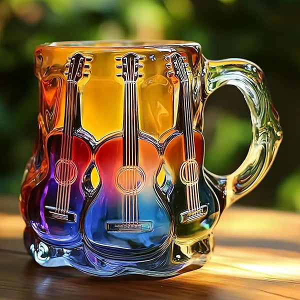Guitarra |Caneca 3D Feita à Mão