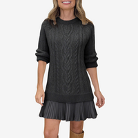Gaely™ – Vestido de Malha com Toque Feminino