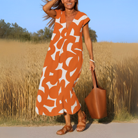 Magda| Vestido fluido com decote em V