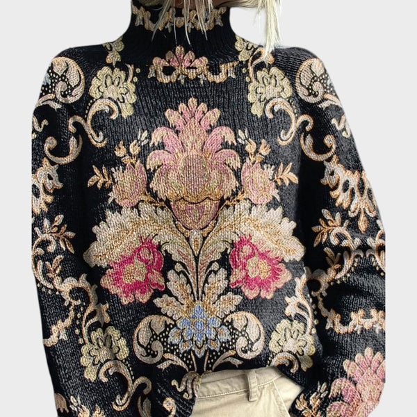 Benedita - Camisola de Malha Artística