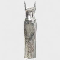 Vestido de gala Sparkle Silver - Edição de noite