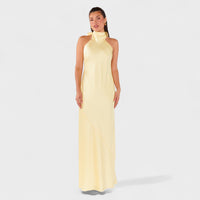 Martina - Vestido com laço de cetim