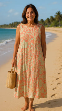 Ellis - Vestido floral vintage