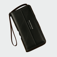 Carteira de couro atemporal