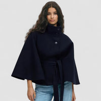 Lusana - Casaco elegante com cinto