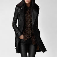 Joana – Casaco Elegante 3/4 em Pele