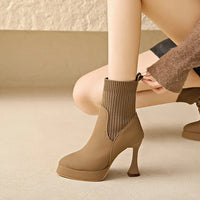 Eugenia –Botas com plataforma, Conforto e Elegância Feminina