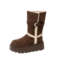 Danna | Botas com plataforma de inverno com design moderno e aconchegante