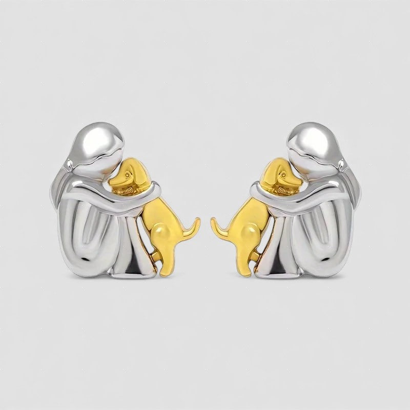 Brincos Abraço de Cão