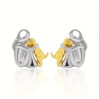 Brincos Abraço de Cão