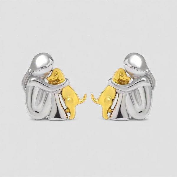 Brincos Abraço de Cão