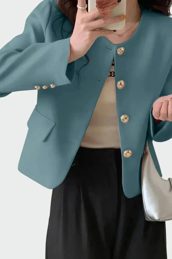 Blazer em linha elegante