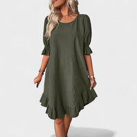 Sassa - Vestido casual com folhos